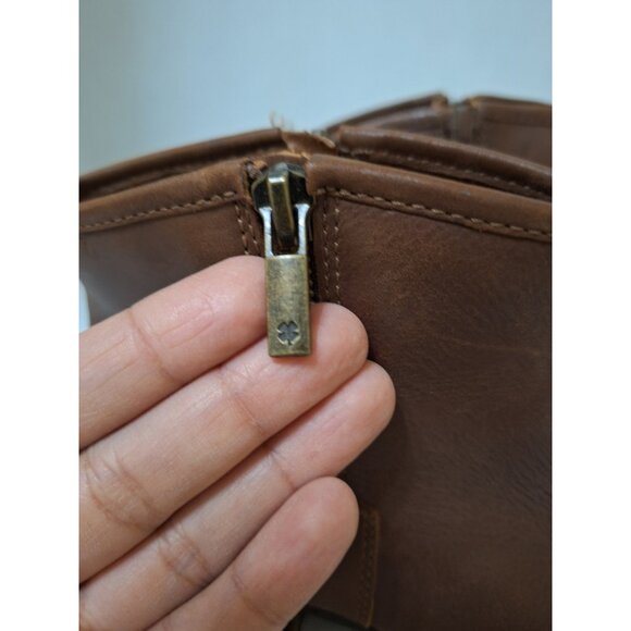 Lucky Brand Booties Women's 8 Brown Retro Country Western Casual Cabincore Boho - Picture 2 of 11